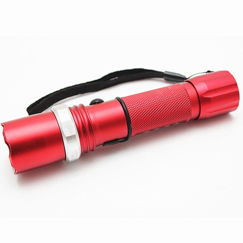 Portable Waterproof LED Lighting Flashlight For Camping Caving On Foot YM-110